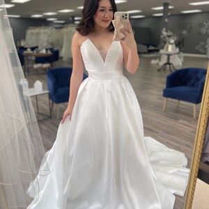 Jimme Huang Bridal "Selene" 2 Piece Wedding Dress